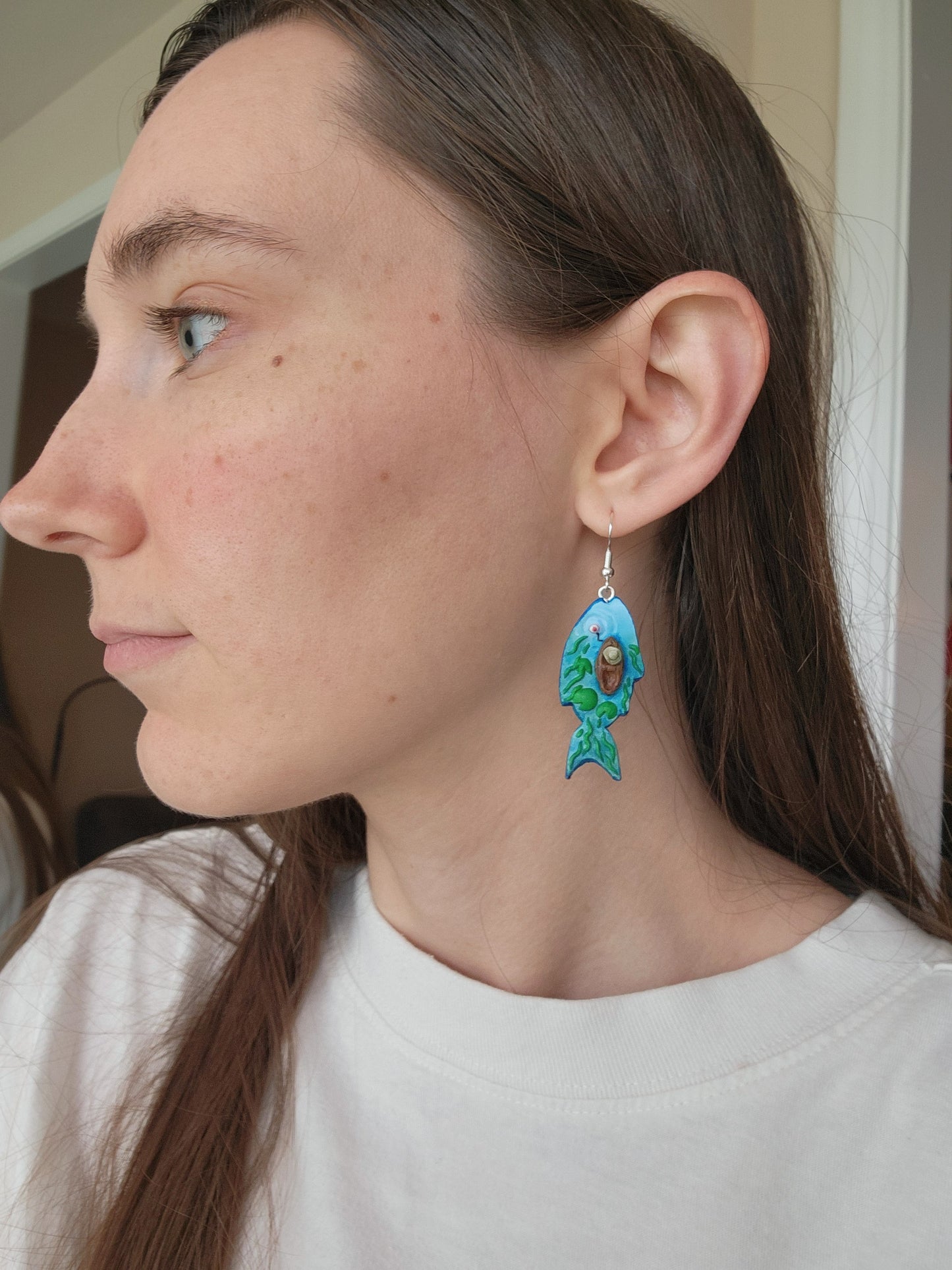 Fishing Pond Earrings