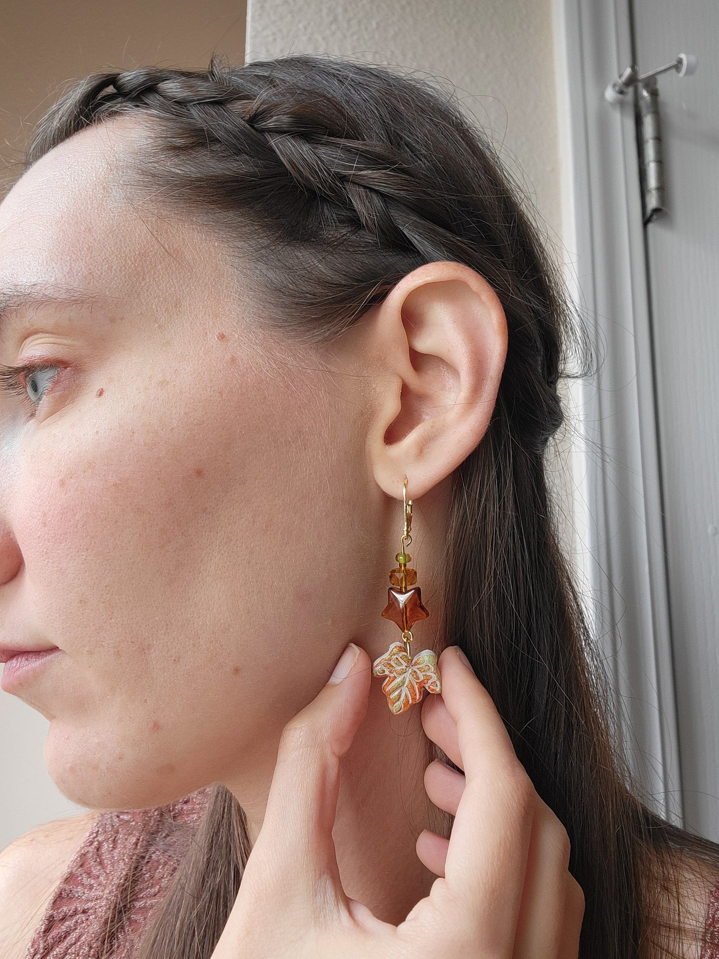 Autumn Leaves Dangle Earrings