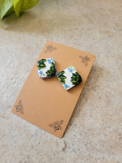 Blueberry Bush Earrings