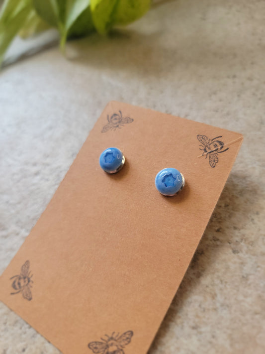 Blueberry Stud Earrings