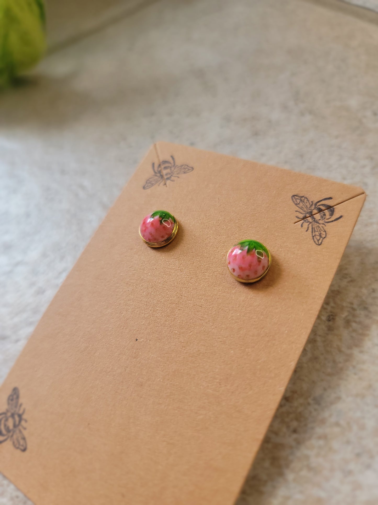 Strawberry Stud Earrings