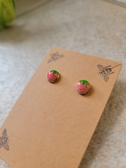 Strawberry Stud Earrings