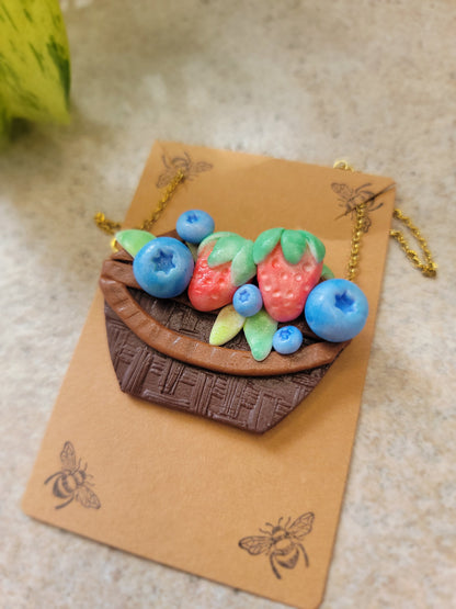 Berry Basket Necklace