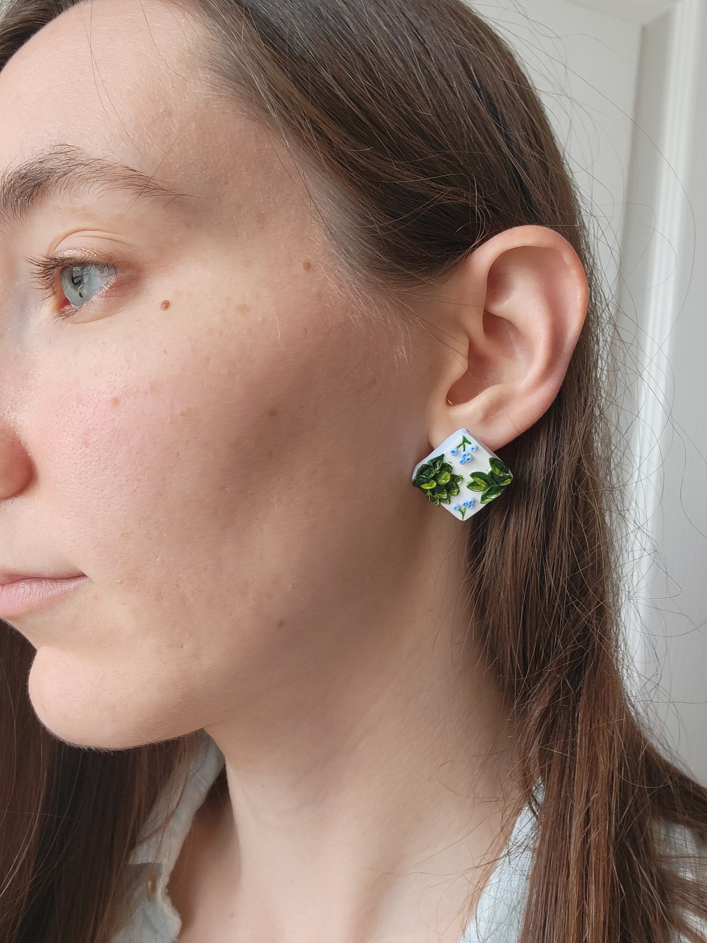 Blueberry Bush Earrings