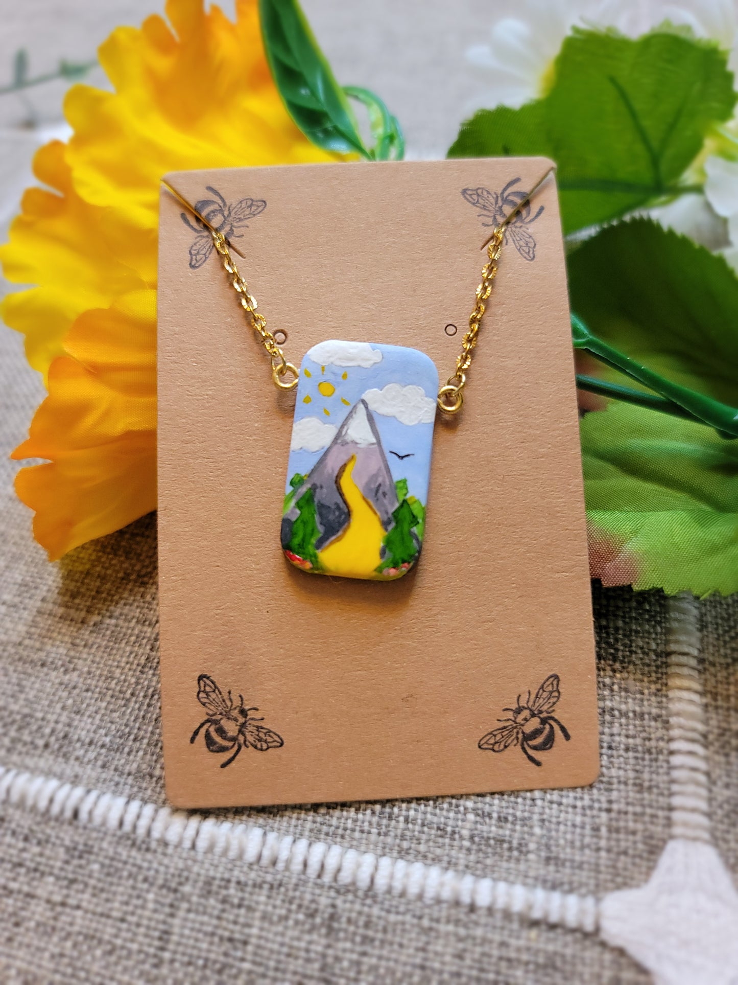 Hiking Scenes Necklace