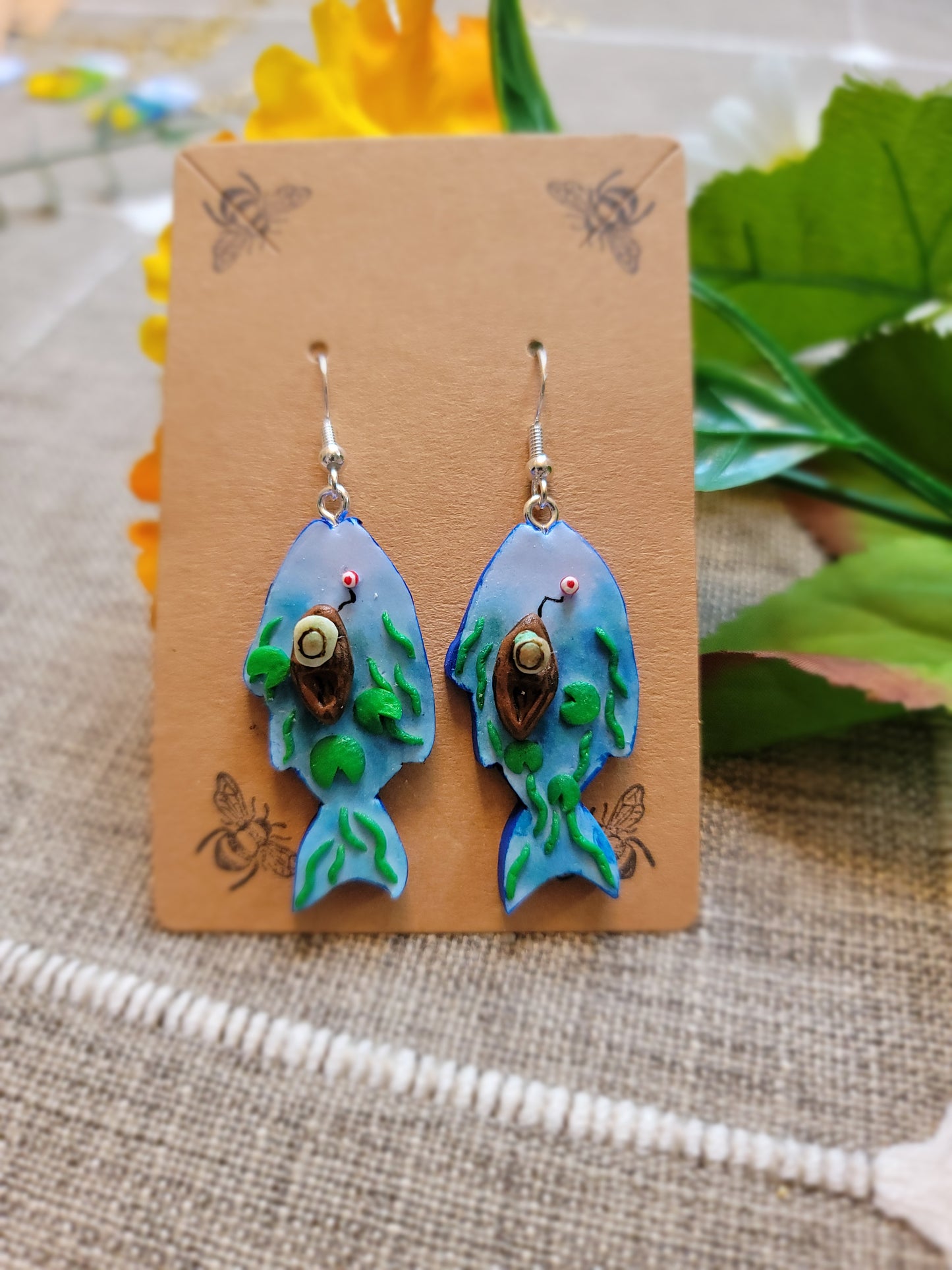 Fishing Pond Earrings
