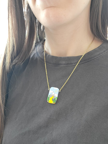 Hiking Scenes Necklace