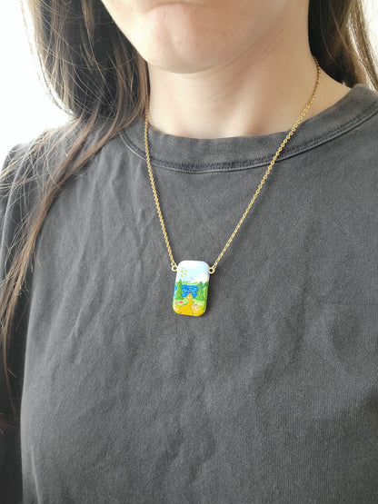 Hiking Scenes Necklace