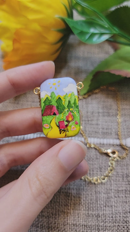 Hiking Scenes Necklace