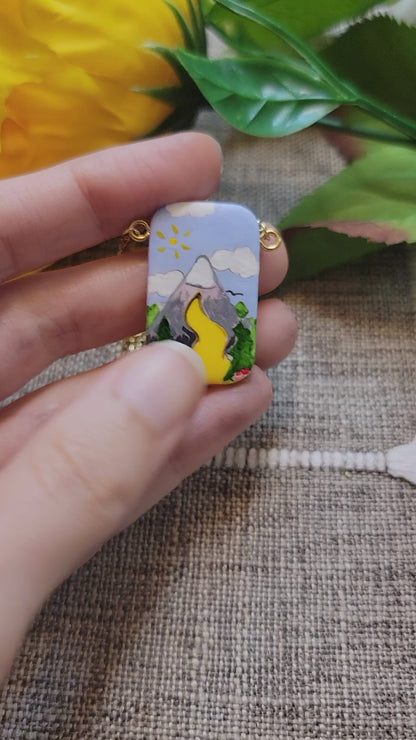 Hiking Scenes Necklace