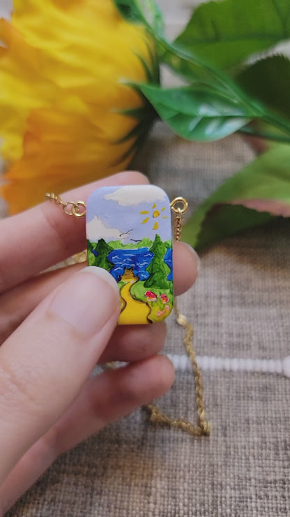 Hiking Scenes Necklace