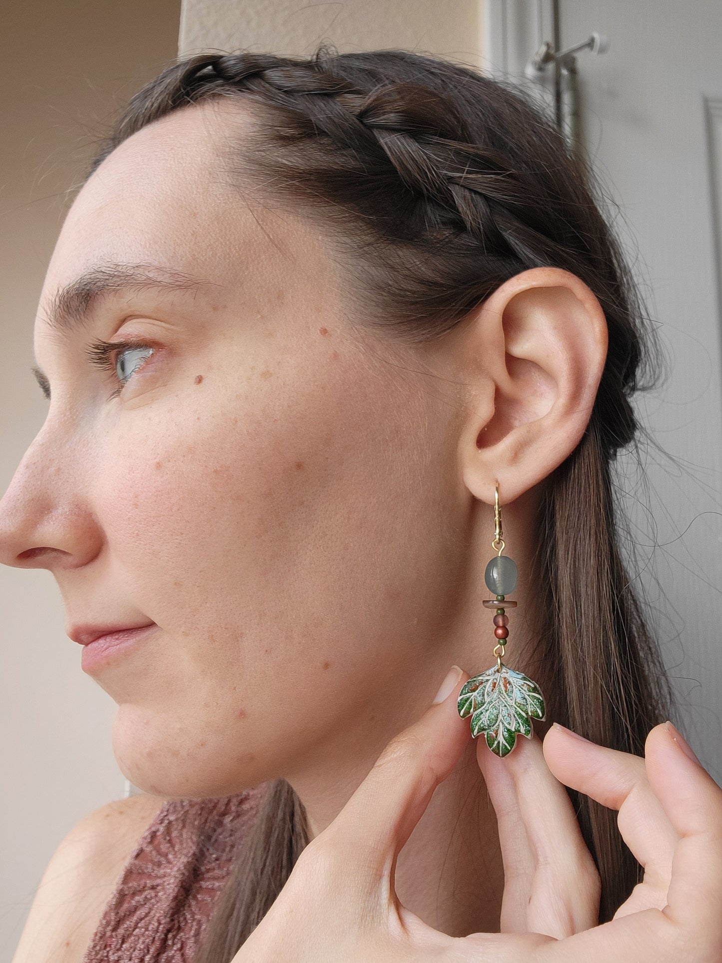 Autumn Leaves Dangle Earrings