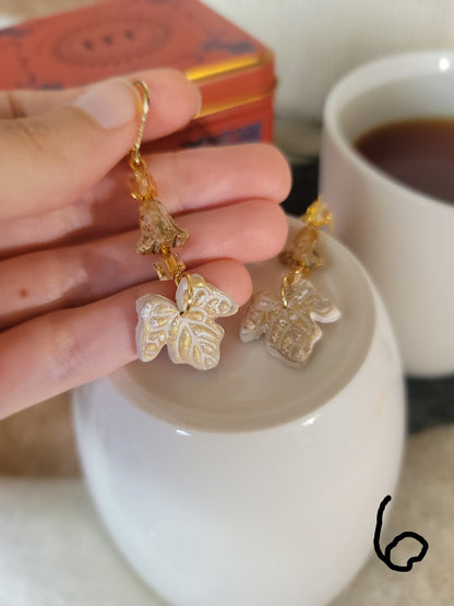 Autumn Leaves Dangle Earrings