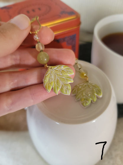 Autumn Leaves Dangle Earrings