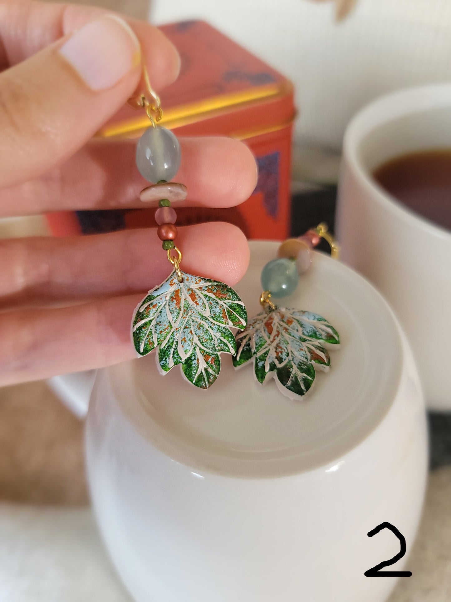 Autumn Leaves Dangle Earrings